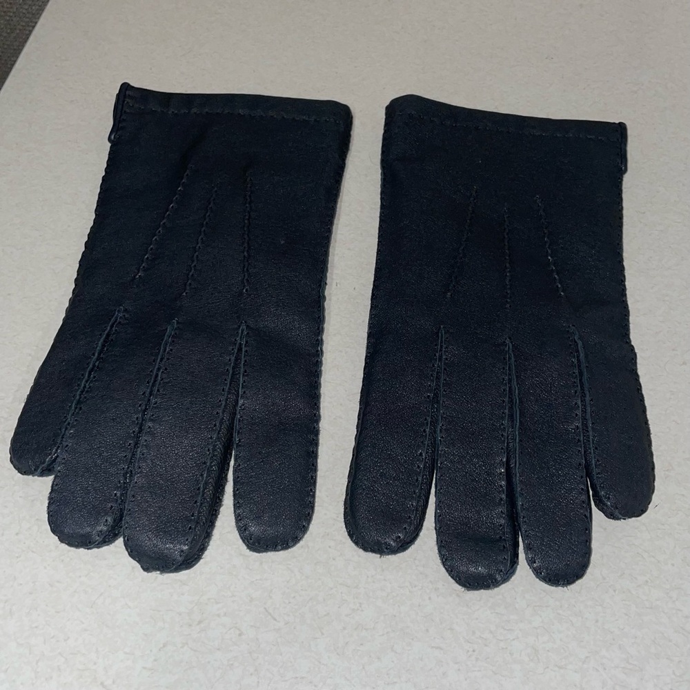 Lauer Vintage Leather Gloves Size L